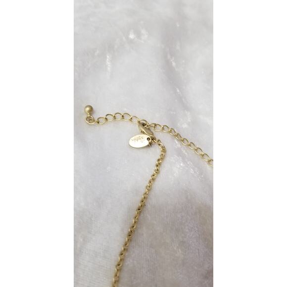 Lia Sophia peach fizz retired necklace 18" w/ 3" ext. 1.1575 - Picture 4 of 7